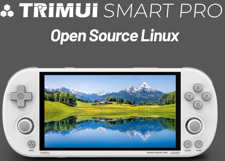 TrimUI Smart Pro Handheld Console with CrossMix OS