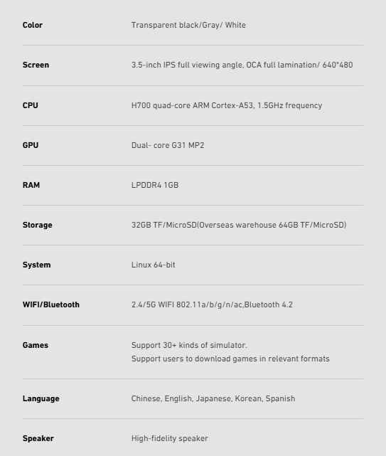 Anbernic RG35XX Plus Handheld Console with Knulli Firefly OS