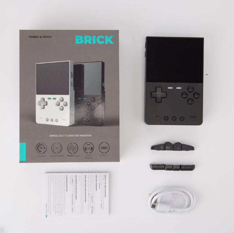 TrimUI Brick Handheld Console with CrossMix OS