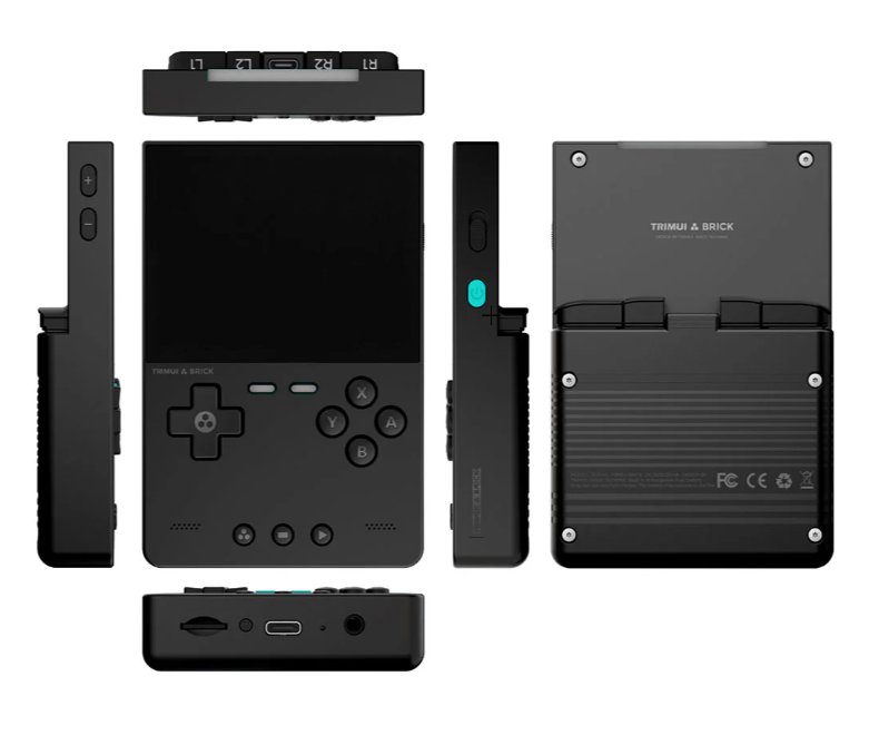 TrimUI Brick Handheld Console with CrossMix OS