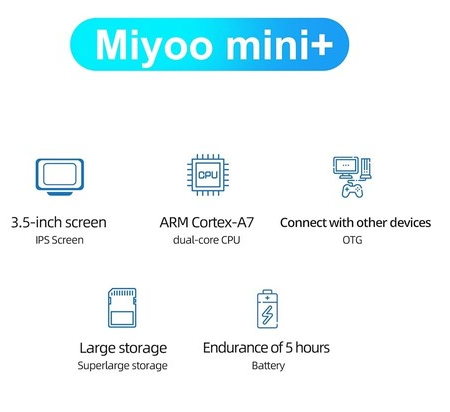 Miyoo Mini Plus Handheld Console with Onion OS